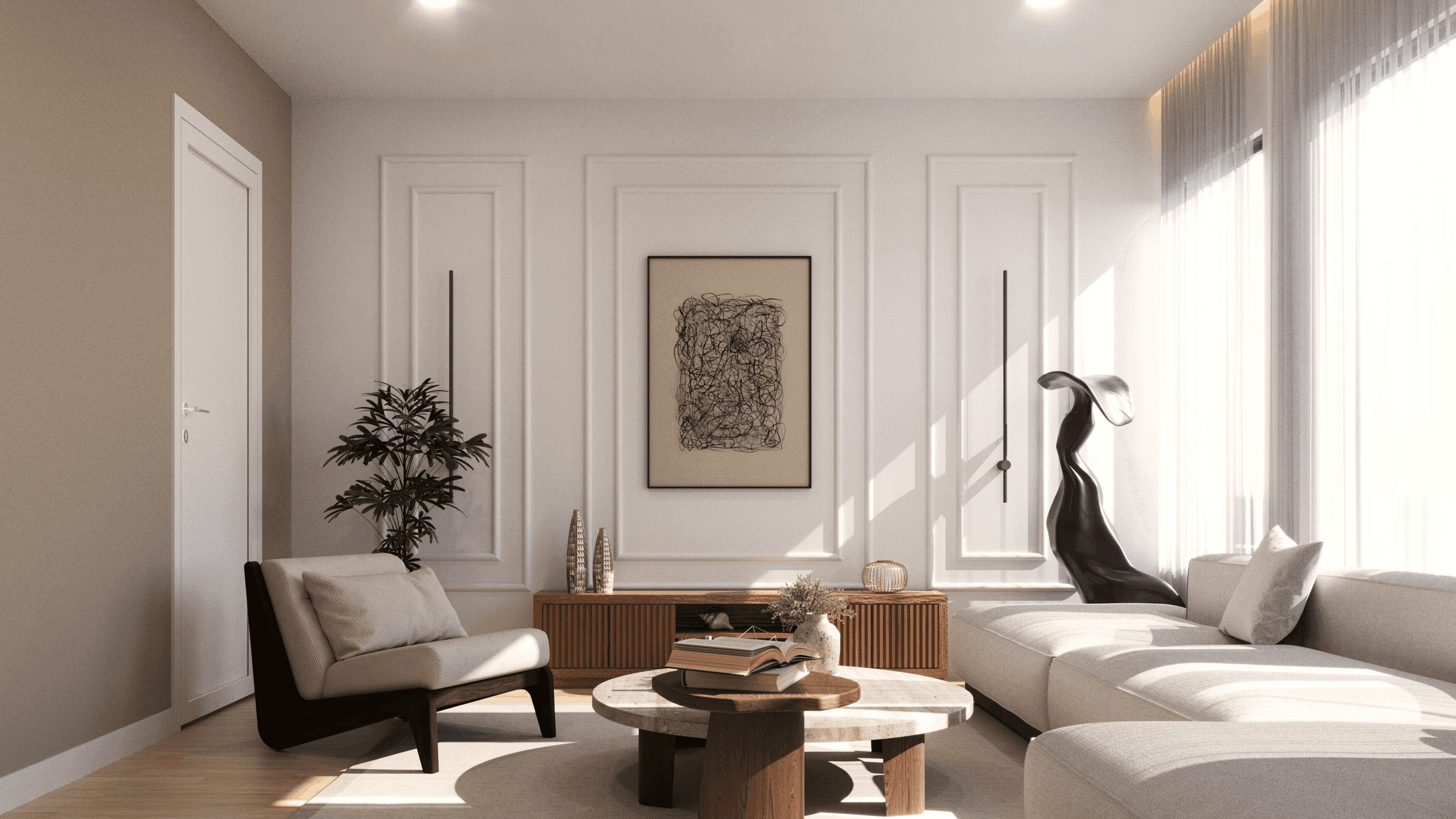 Flex space rendering