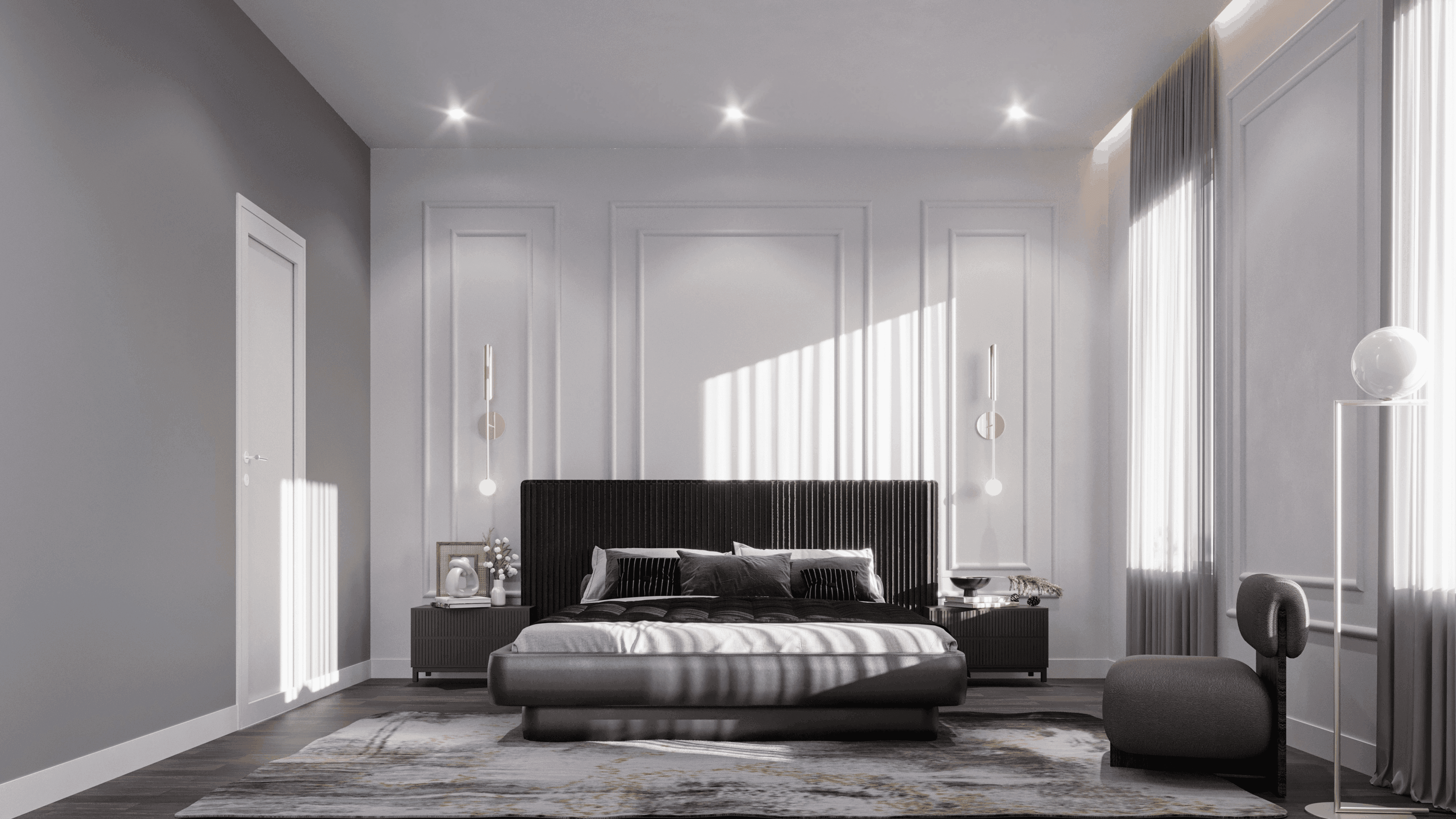 Primary bedroom alternate view