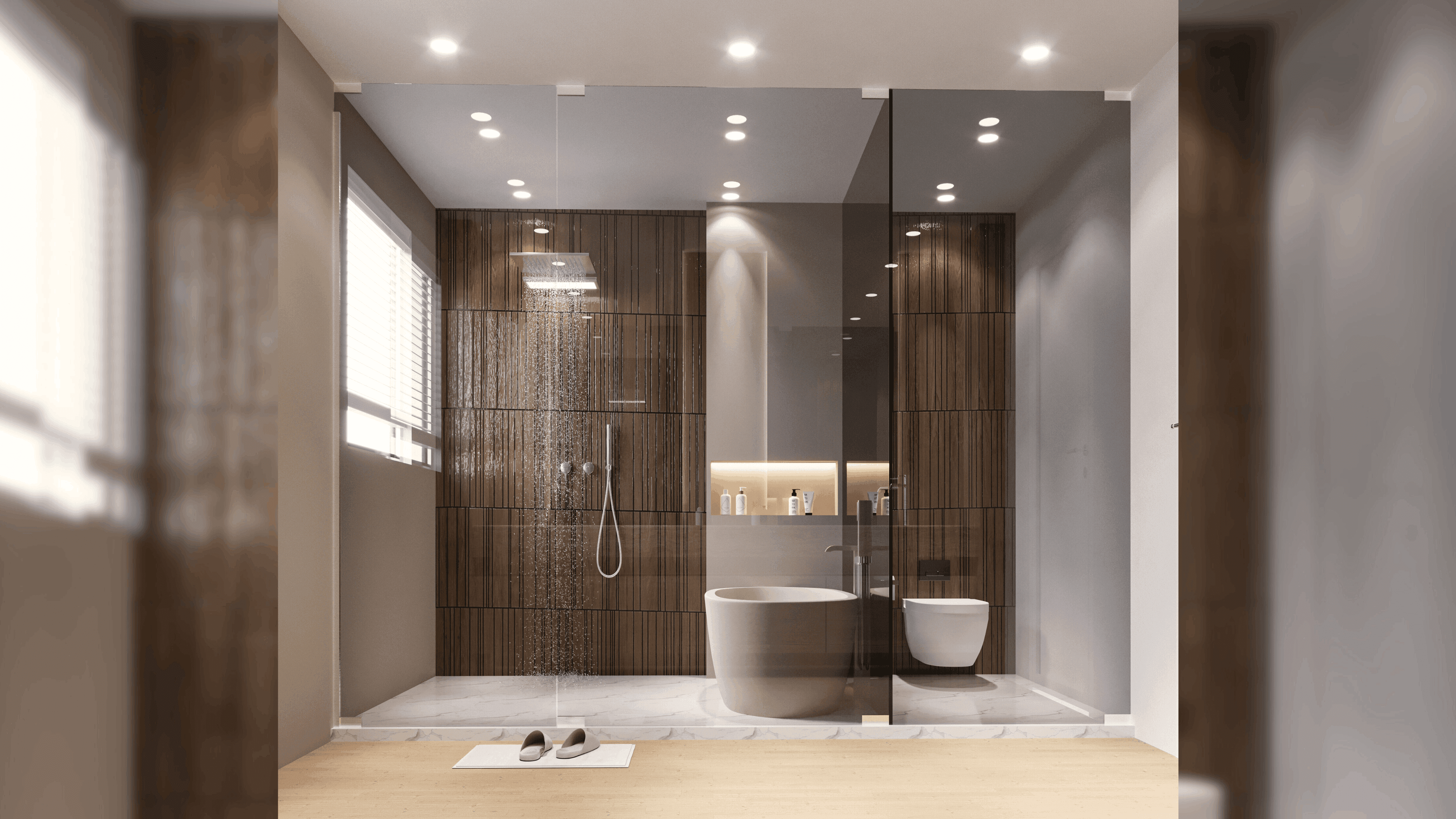Primary shower rendering